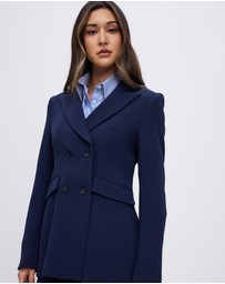 Farage - Eden Crepe Double Breasted Jacket