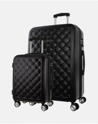 Pierre Cardin - Pierre Cardin Metro Hard Shell Large and Cabin Bundle 2-Piece Set