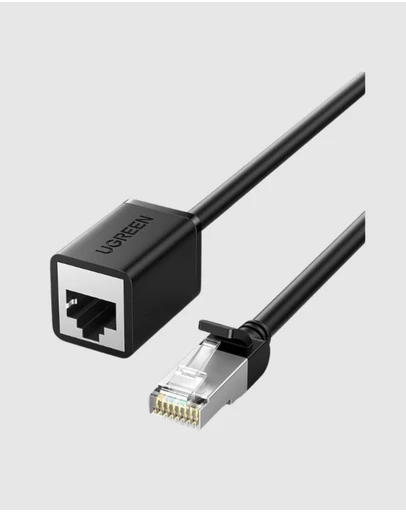 Ugreen - Ugreen CAT6 Ethernet Extension Cable 2m Male to Female RJ45 Shielded High Speed Network Lead
