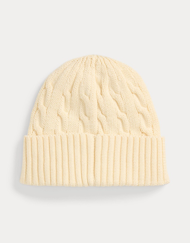 Polo Ralph Lauren - Cable-Knit Cotton Beanie