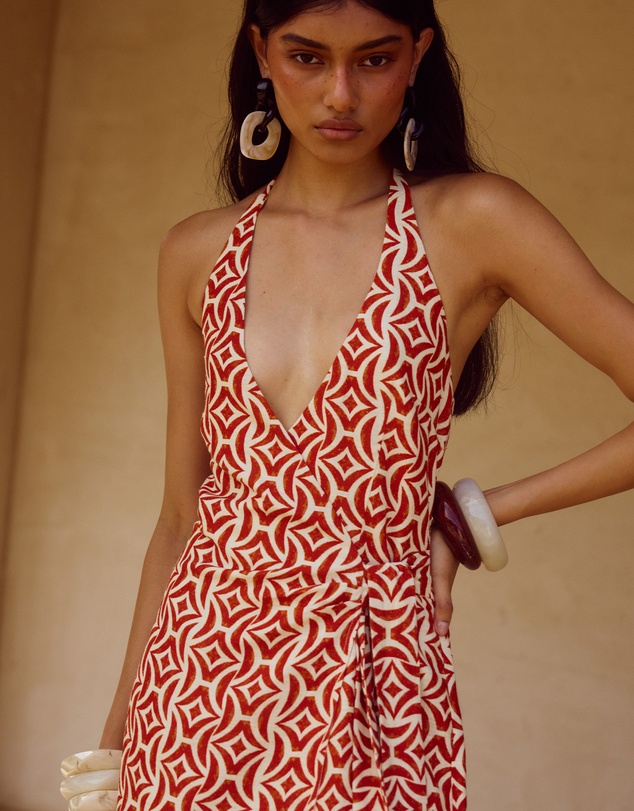 Seven Wonders - Alara Halter Mini Dress