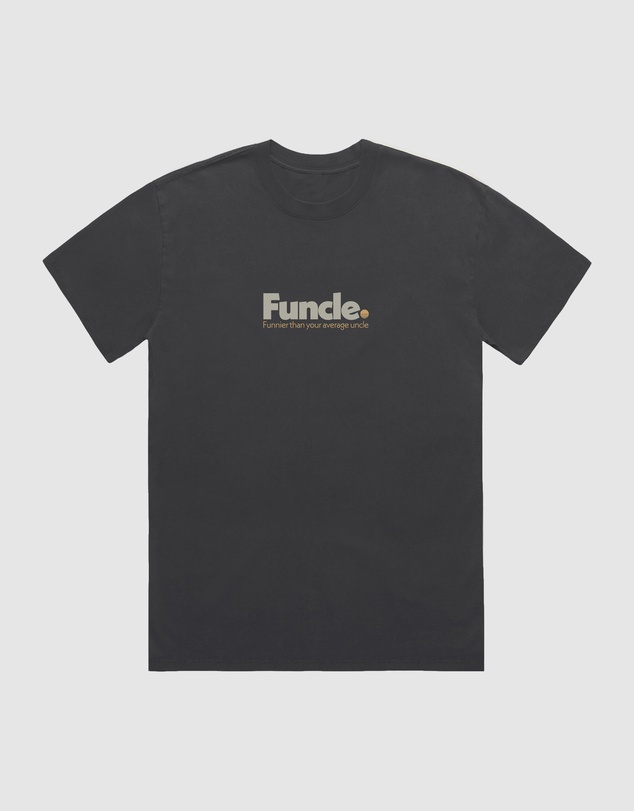 Banabae - Funcle Organic Cotton Tee - Washed Black