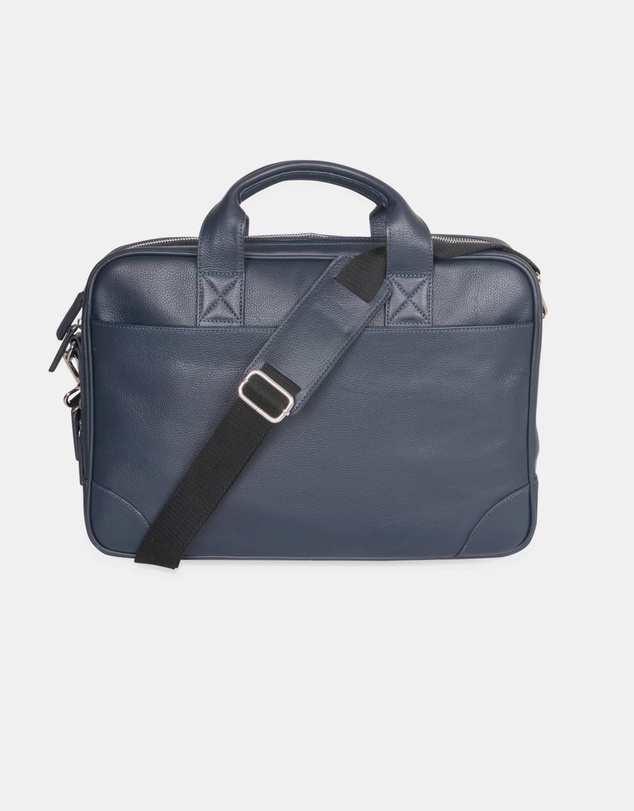Ben Sherman - Leather Laptop Briefcase