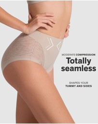 Leonisa - Sheer Undetectable Medium Control High Waist Shaping Brief