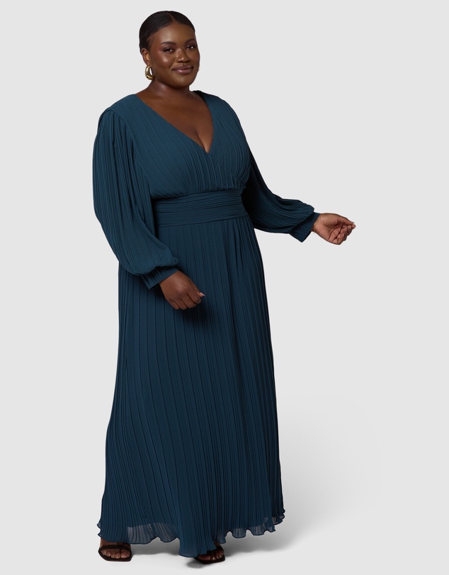 Pink Dusk by Curve Project - Secret Rendezvous Maxi Dress