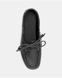 ARKET - Beverly Leather Boat Shoes