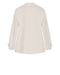 City Chic - Lola Short Melton Coat