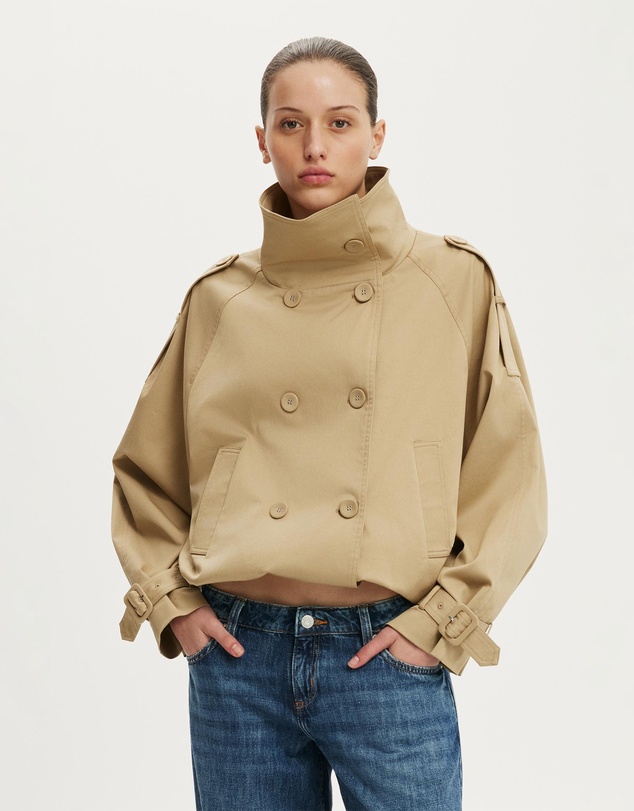 Cotton On - Porter Cropped Trench