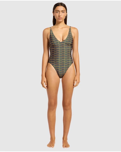 JETS - Urban Geo Multifit Plunge One Piece