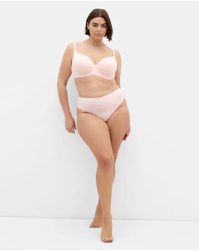 City Chic - Luxe Cotton 3 Pack Thong