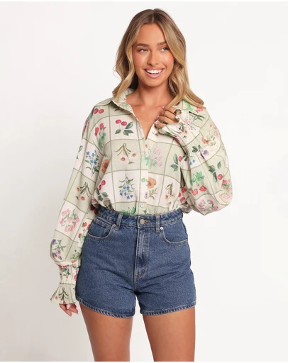 Petal & Pup - Tomi Long Sleeve Shirt - Flower Market