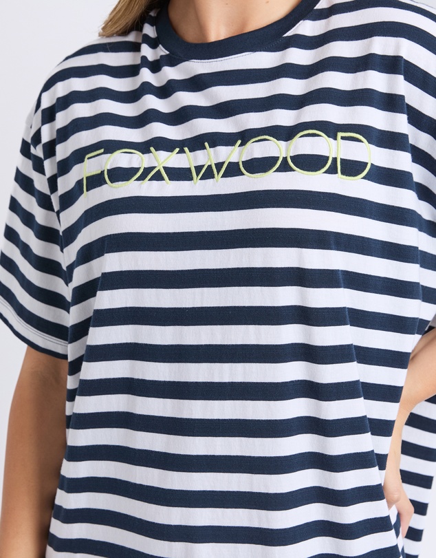 Foxwood - Simplified Stripe Tee Dress