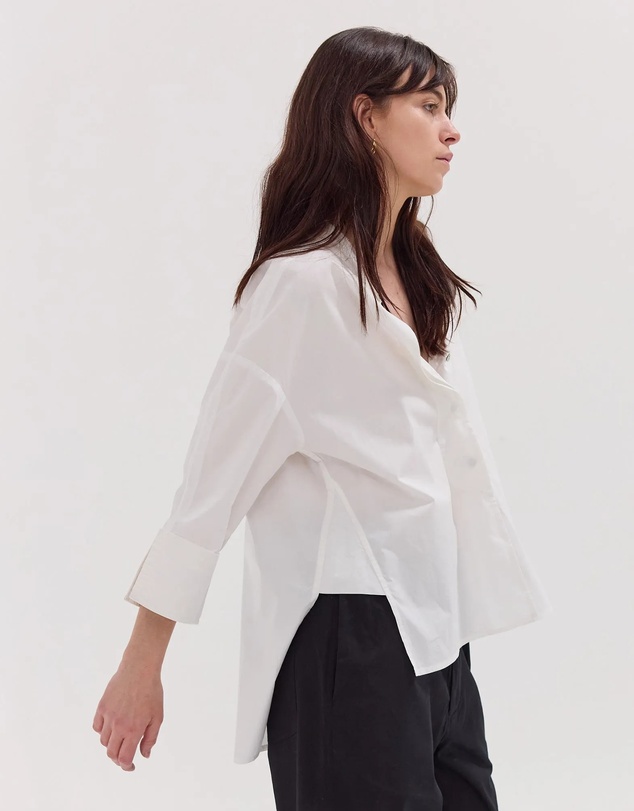 Cloth & Co. - The Panelled Shirt White