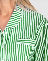 Sant And Abel - Women’s Braddock Green Long PJ Set