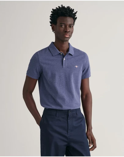 Gant - Slim Fit Shield Piqué Polo Shirt