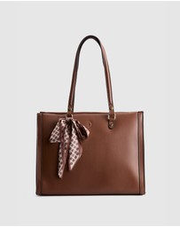 Laura Jones - Scarf Work Tote Bag