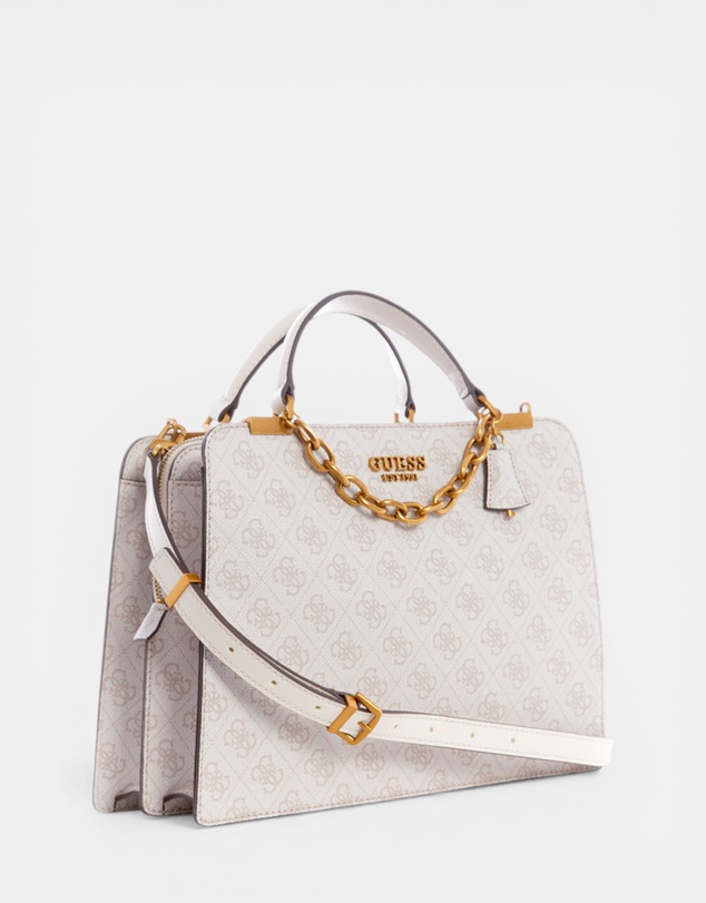 GUESS - Kristle Logo Girlfriend Satchel Bag
