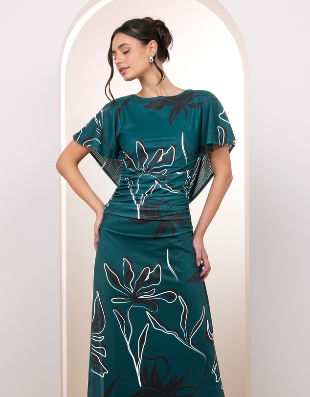 Pilgrim - Wynona Short Sleeve Maxi Dress
