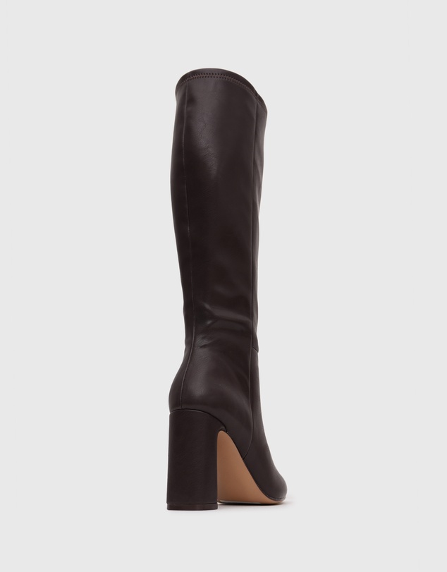 Betts - Wider Fit Prime Block Heel Knee High Boots