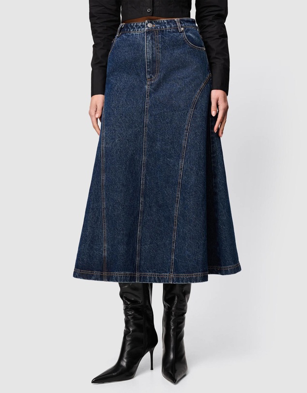 Mossman - Overdrive Midi Skirt