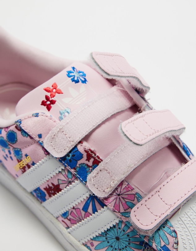 adidas Originals - Adidas Liberty London Superstar II Comfort Closure Shoes - Kids