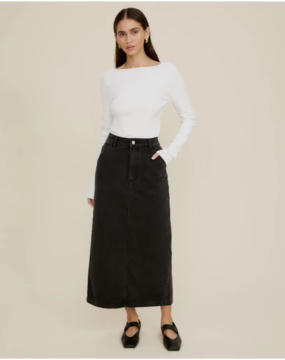 The Fated - Lover Denim Skirt