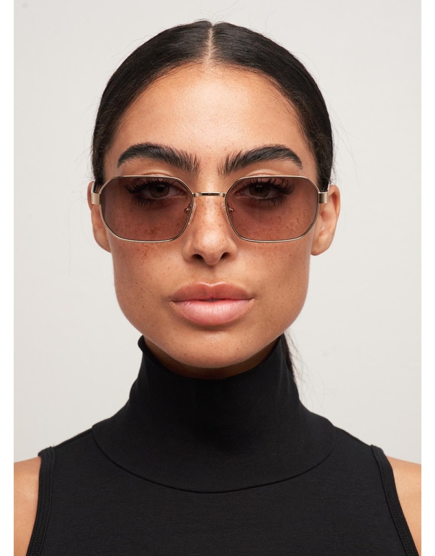 Otra Eyewear  - Hannah - Gold/ Smokey Brown