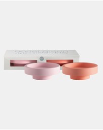 porter green - flipp lrg silicone unbreakable candle holder set