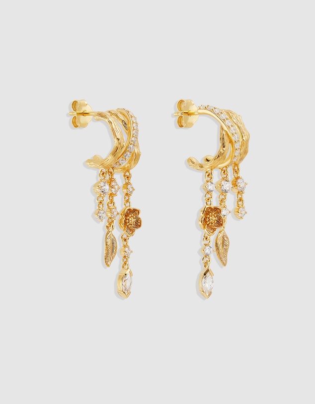 By Charlotte - Radiant Bloom Illusion Hoops