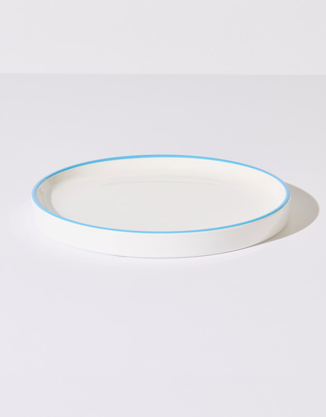 House of Nunu - Biggie Melamine Plate in Sky Blue