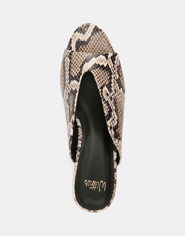 Wittner - Kimee Embossed Leather Sandals