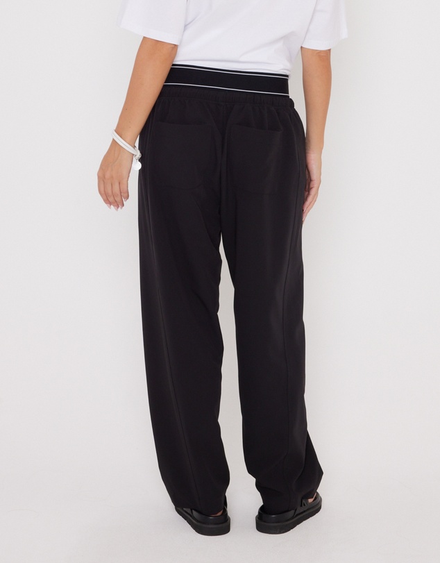 ALEXANDRA - Noir Pants Black