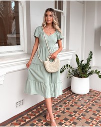 Esther & Co - Celie Dress - Sage