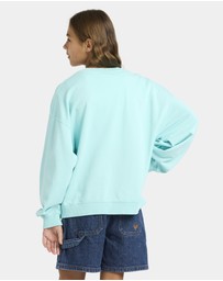 Roxy - Girls 4 to 16 Lineup Crew Neck