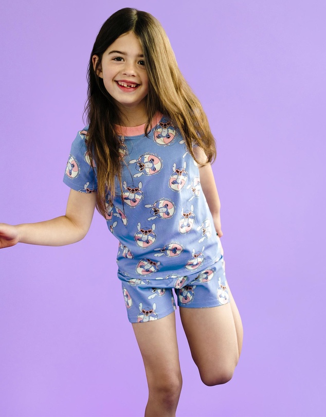 Rock Your Kid - Disney Lilo & Stitch Stitch Floatie Short Pyjama Set - ICONIC EXCLUSIVE - Kids