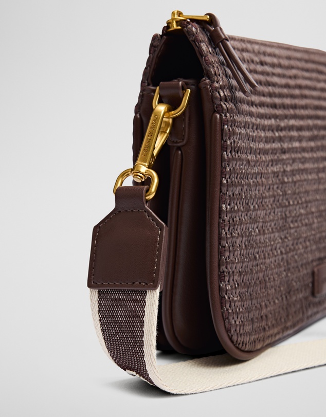 Country Road - Woven Tri Crossbody Bag