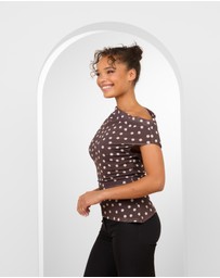 Pilgrim - Noni Off Shoulder Print Top
