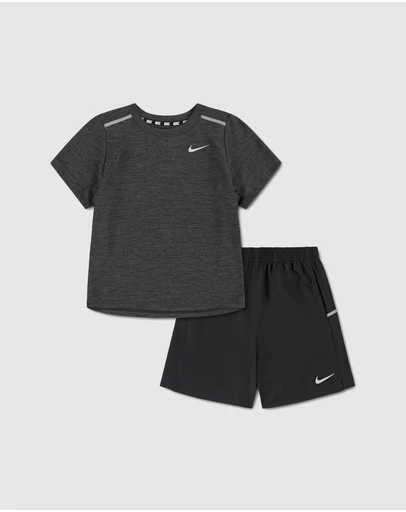Nike - Dri-FIT Miller SS Top and Shorts Set - Kids