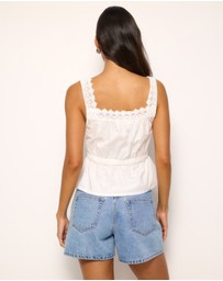 AERE - Elowen Lace Top