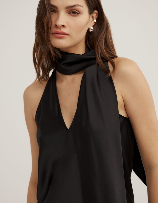 Witchery - V-neck Scarf Top
