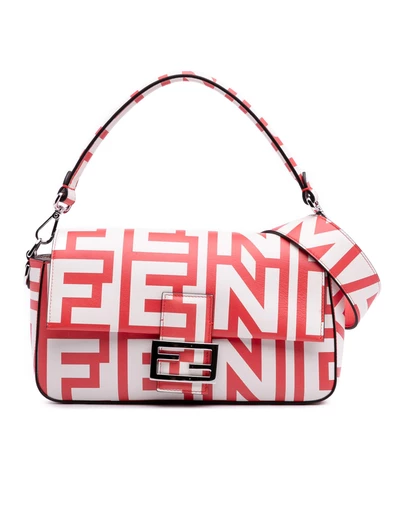 Pre-Loved by Azura Reborn - Pre-Loved fendi Leather Shoulder Bag with Top Handle and Interior Compartment