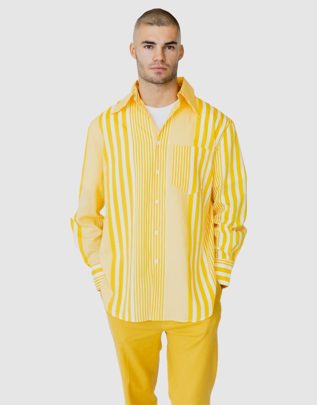 Justin Cassin - Pedro Striped Casual Shirt