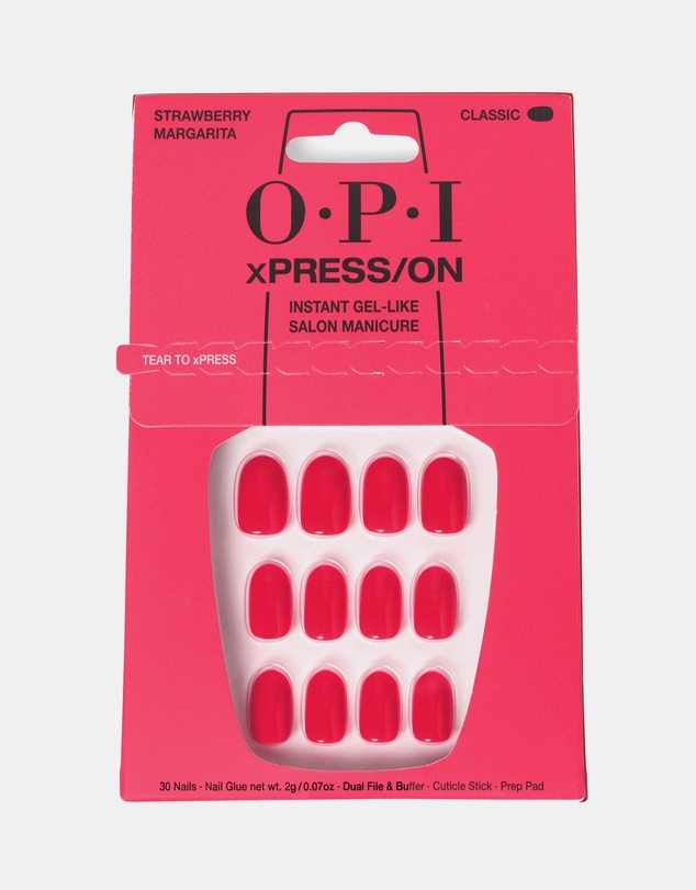 O.P.I - OPI xPRESS/ON - Strawberry Margarita
