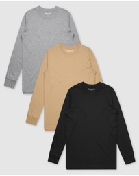 Vacancy Co - 3-Pack Vacant Long Sleeve Tee