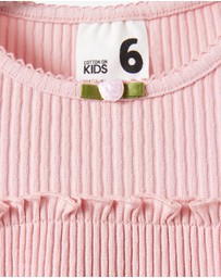 Cotton On Kids - Posie Long Sleeve Babydoll Top