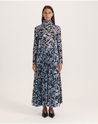 SABA - Truffle Pleated Midi Skirt