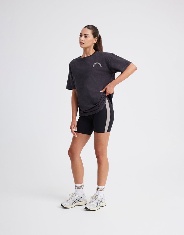 Upstate - Thrive Tee - Washed Black