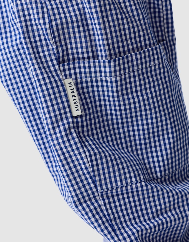 Goldie + Ace - Lightweight Check Kit Pocket Pants - Babies-Kids