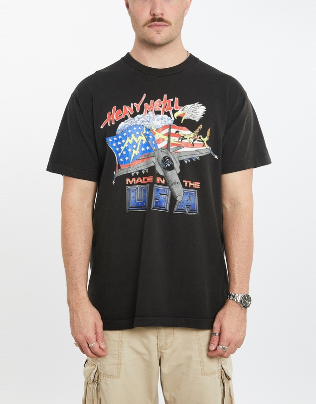 Vintage by The Real Deal - Pre Loved - Vintage 1997 'Made in the USA' Aircraft Tee