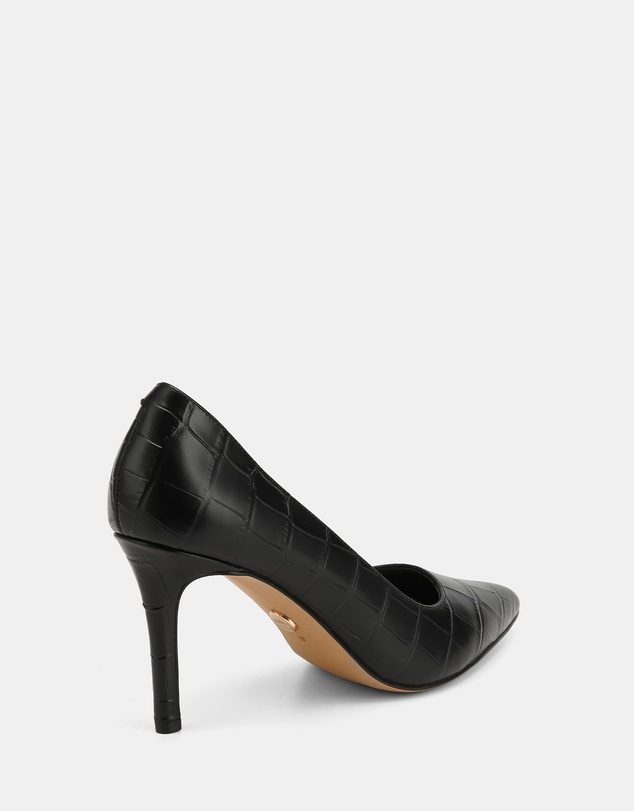 Wittner - Ravyn Croc Embossed Leather Pumps